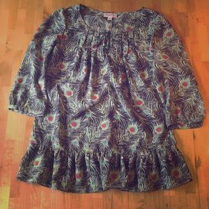 LAST CHANCE! Liberty of London for Target peacock feather tunic